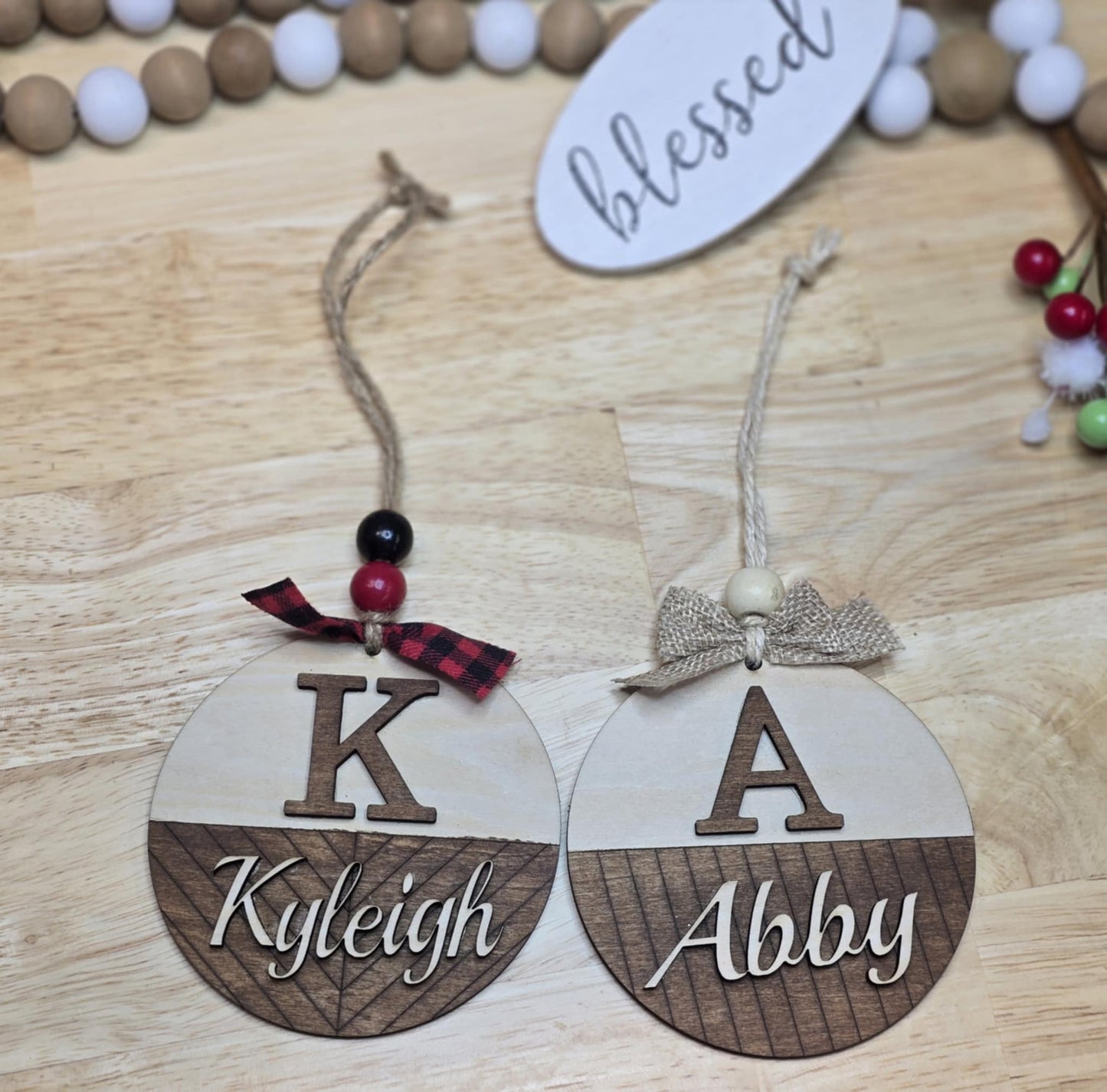 Personalize Ornament