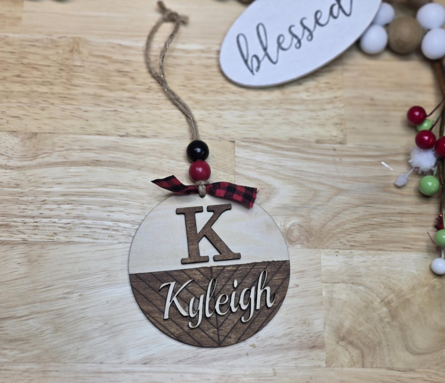 Personalize Ornament